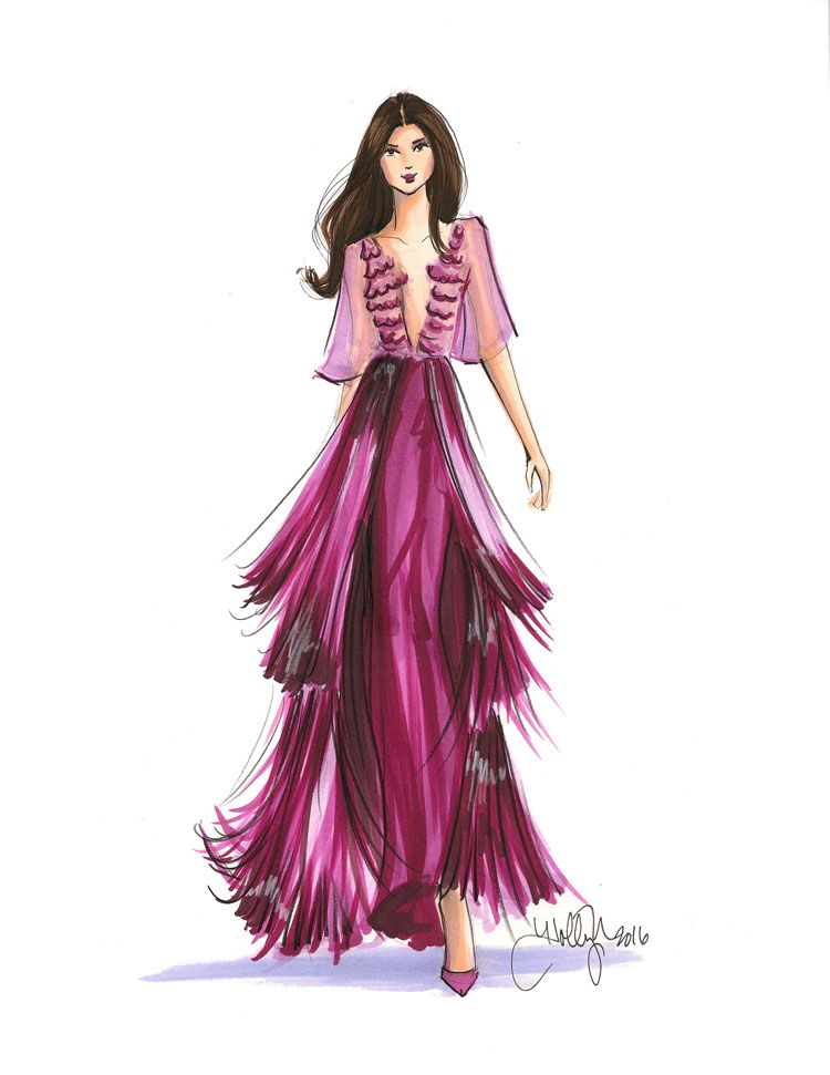 Professional Fashion Drawing at PaintingValley.com | Explore collection ...