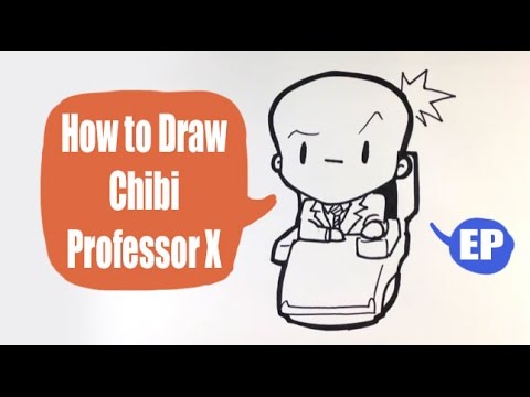 480x360 how to draw a cute professor x - Professor Drawing