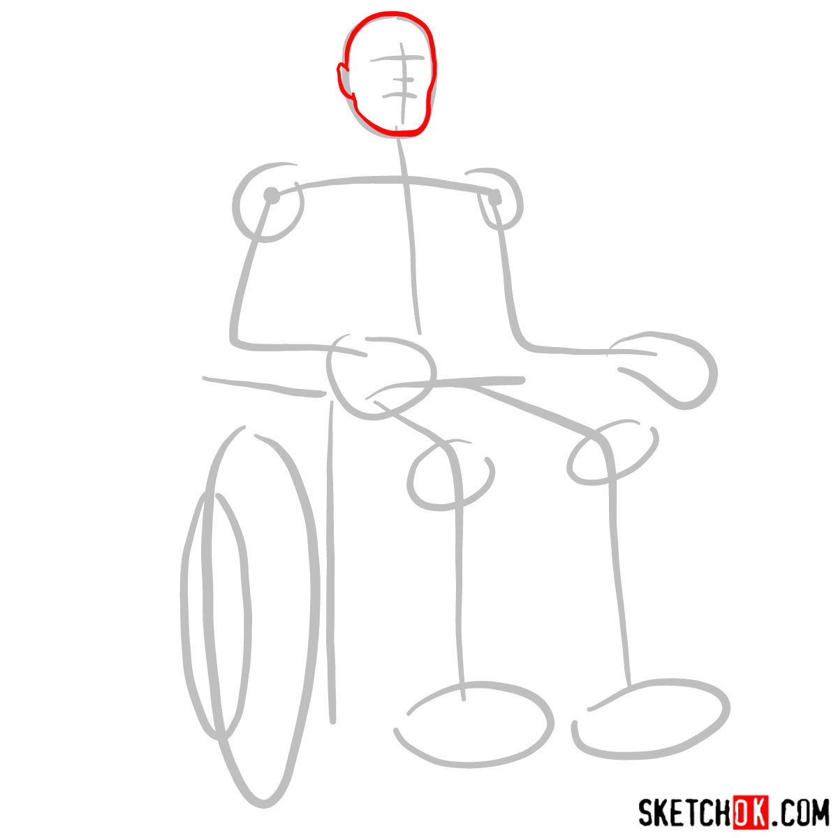 1200x1200 how to draw professor x - Professor Drawing
