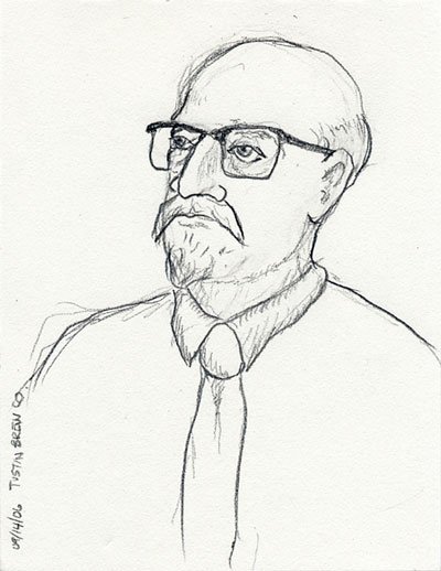 400x518 professor nobody bad drawings - Professor Drawing