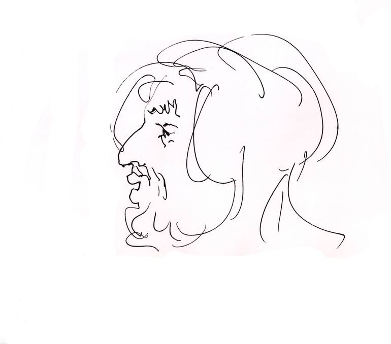 770x678 the apostle st thomas drawing - Professor Drawing