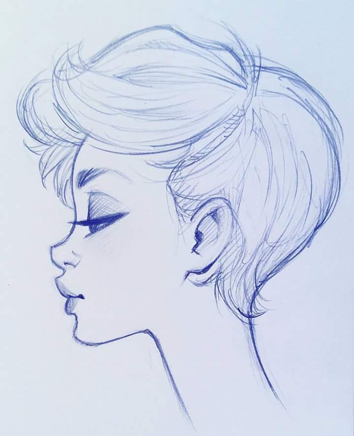 720x887 profile drawing inspiration let's do some sketchy shit - Profile Drawing