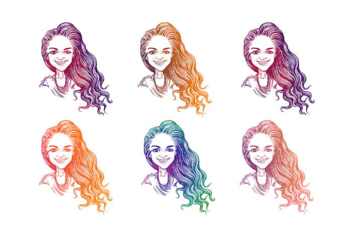 680x458 draw a cute cartoon profile pic of you in my style - Profile Picture Drawing