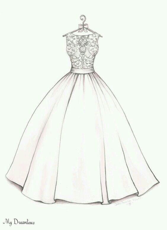 564x775 prom dress goals fashion etc in fashion illustration - Prom Drawings