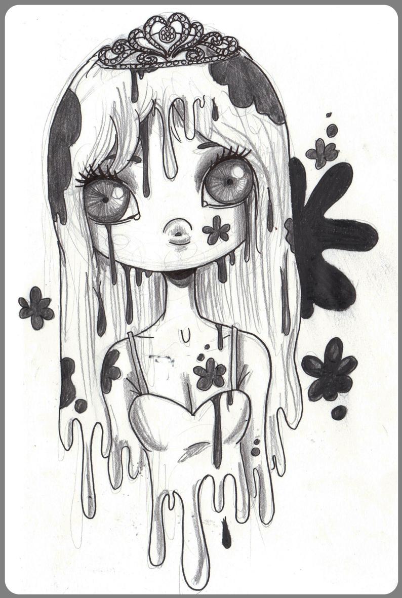 794x1181 day carrie night - Prom Drawings