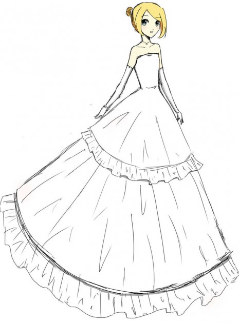 465x630 prom dress boutique the fourth estate - Prom Dress Drawing