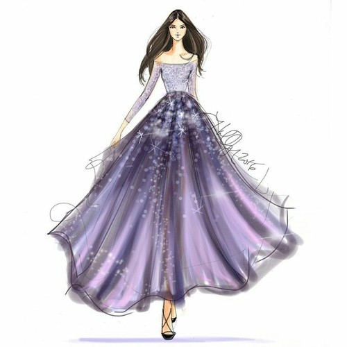 Prom Dress Drawing at Explore collection of Prom