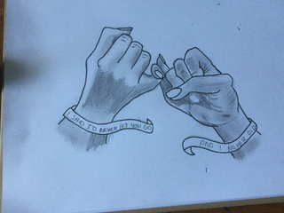 320x240 Pinky Promise Hope You - Promise Drawing