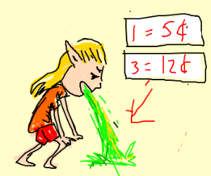 300x250 elf vomit promotion drawing - Promotion Drawing