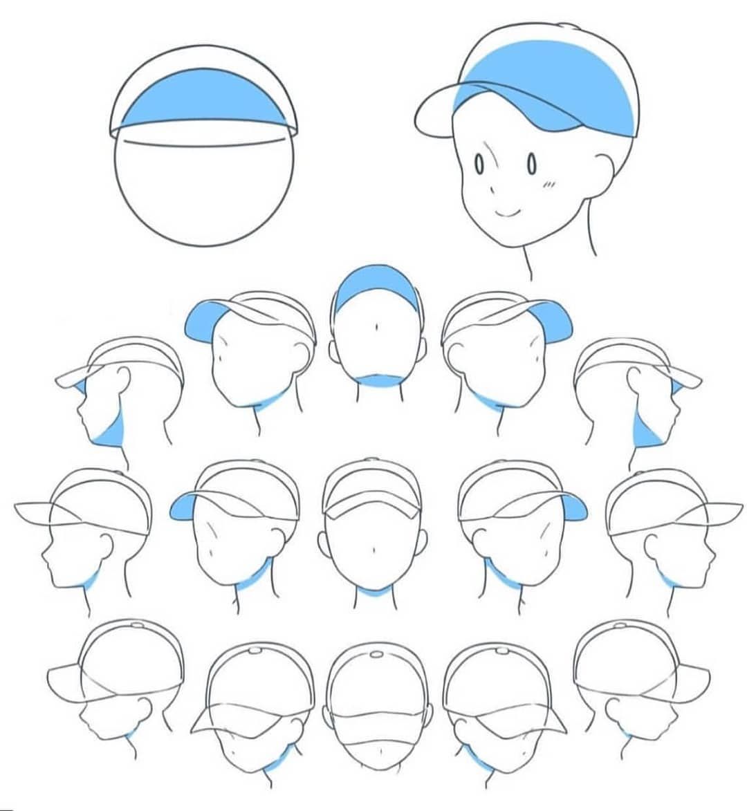 1080x1173 tips, tutorials and references on instagram to draw a head - Promotion Drawing