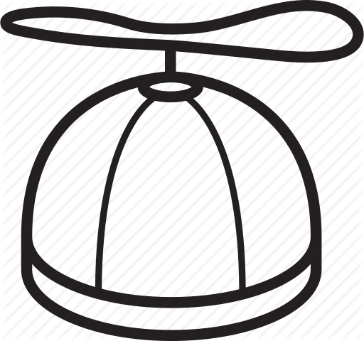 512x480 Beanie, Hat, Headwear, Propeller Icon - Propeller Drawing