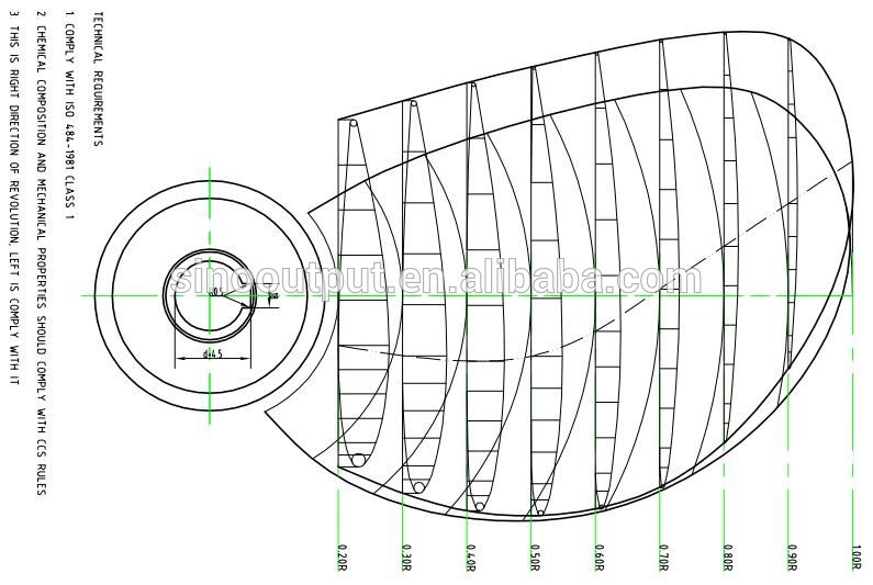 795x533 Ship Propeller Blade Propeller Propeller - Propeller Drawing