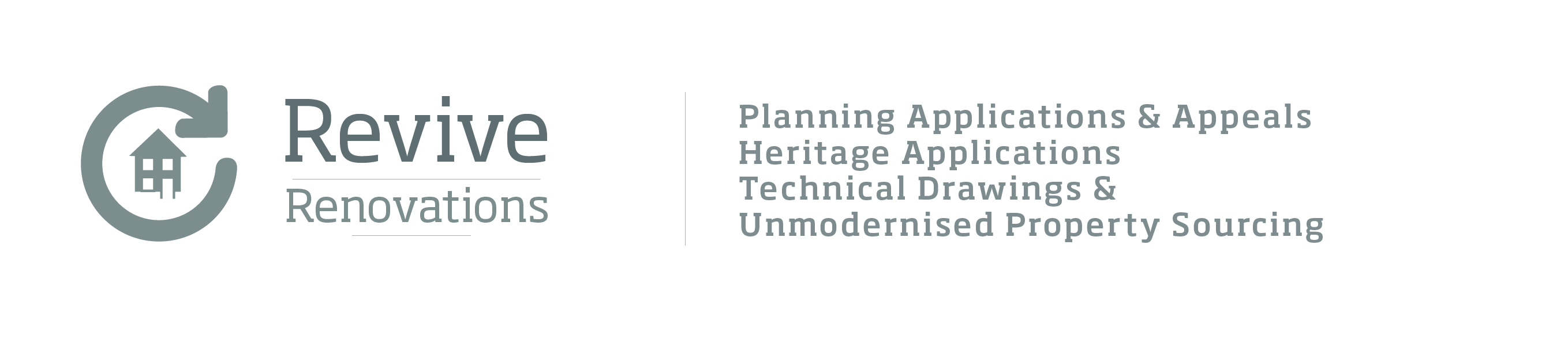 2717x591 revive renovations renovations london planning london - Property Drawing