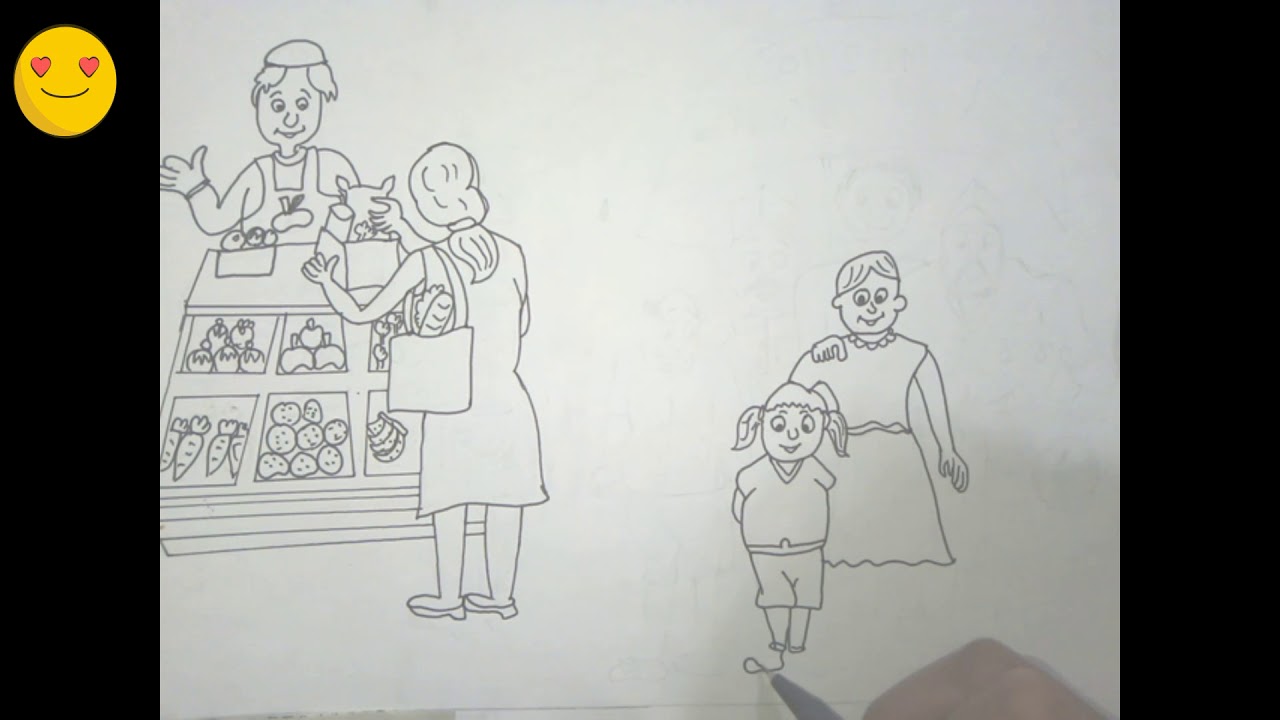 1280x720 how to draw consumer protection very easy sketch - Protection Drawing