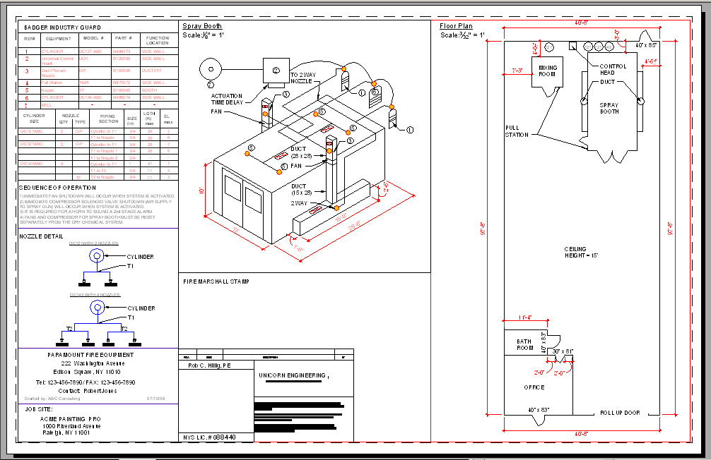 1006x652 indian cad drafting service provider draws us fire protection - Protection Drawing