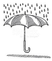 171x200 umbrella rain protection symbol drawing stock vectors - Protection Drawing