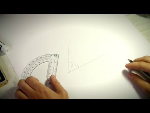 480x360 How To Use A Protractor To Draw Angles How To Draw - Protractor Drawing