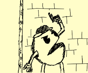 300x250 Pac Man Remake - Ps3 Drawing