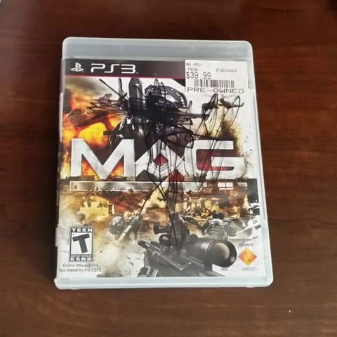 480x480 mag game completely no scratches a little drawing - Ps3 Drawing