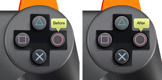 548x272 how to draw a playstation inspired game controller from scratch - Ps3 Drawing