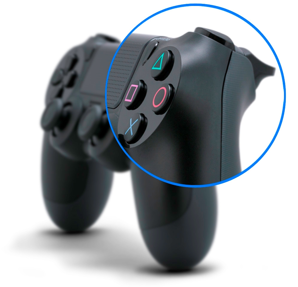 1000x963 the playstation controller what's new with the buttons - Ps4 Controller Drawing