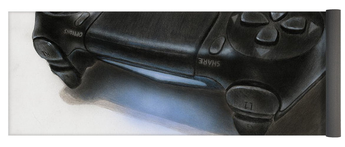 1171x500 Controller Drawing Yoga Mat For Sale - Ps4 Controller Drawing