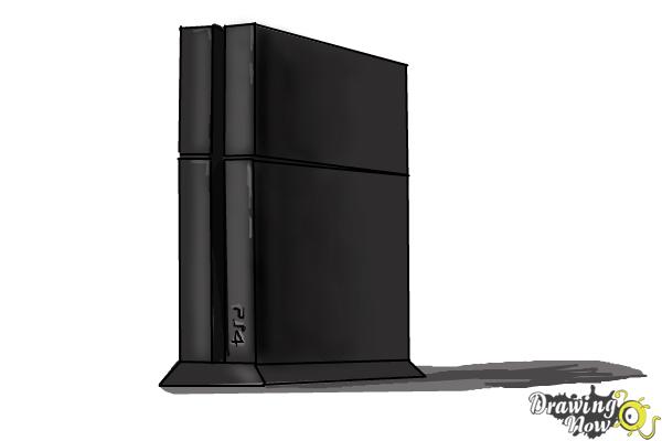 600x400 How To Draw Playstation - Ps4 Drawing