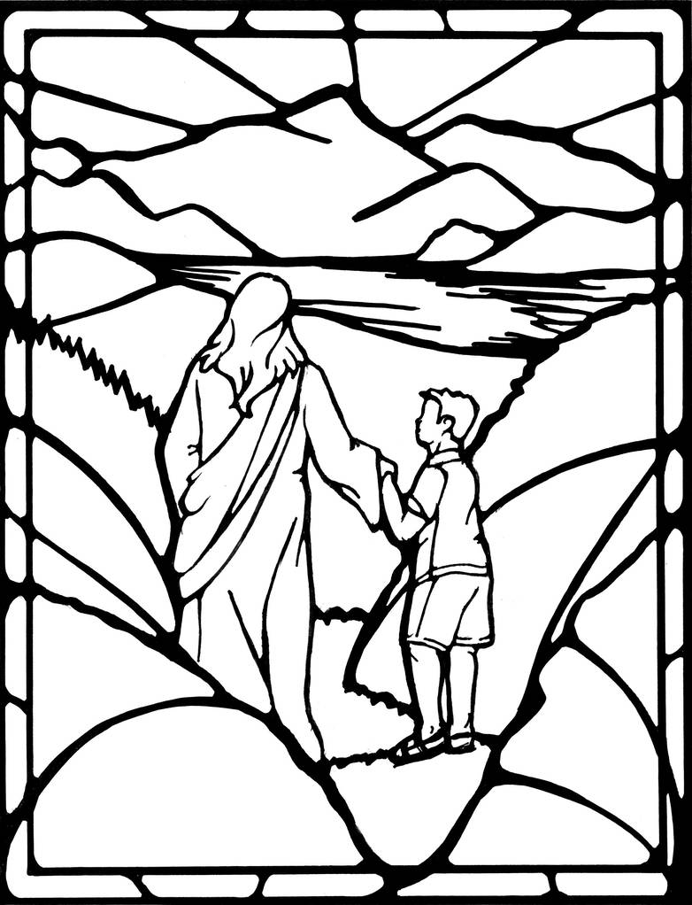 782x1022 Psalm - Psalm 23 Drawing