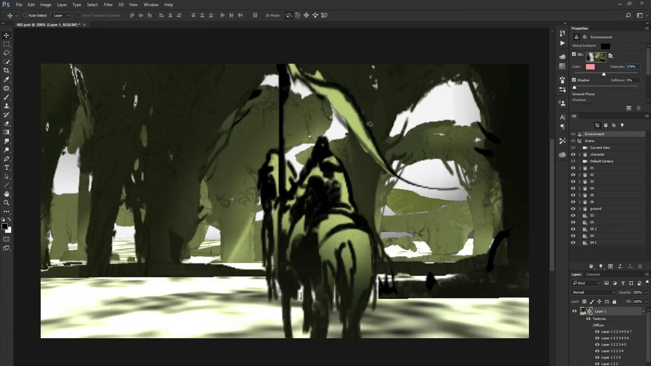 1280x720 Photoshop Drawing - Psd Drawinging