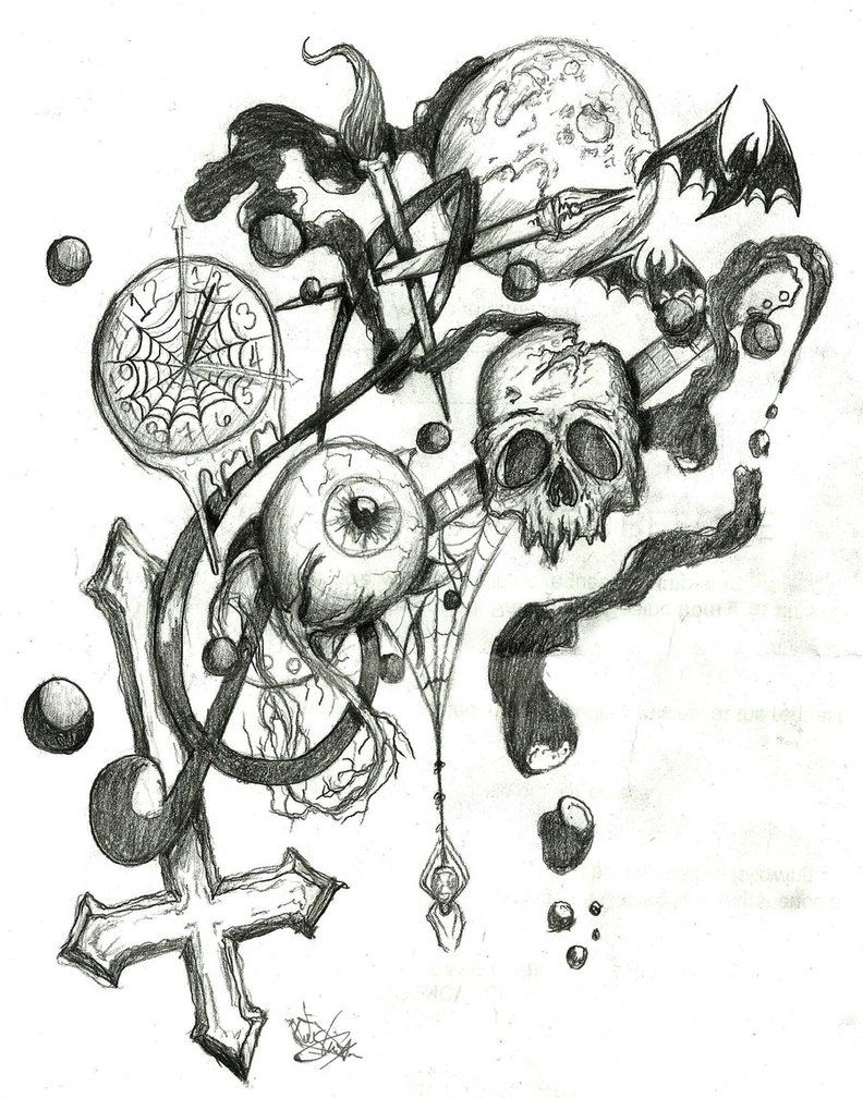 792x1008 psychic drawing - Psychic Drawing