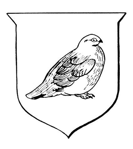 425x477 alaska state bird nthe willow ptarmigan poster print - Ptarmigan Drawing