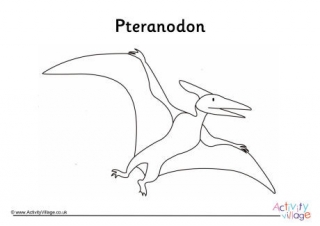 320x226 Pteranodon Printables For Kids - Pteranodon Drawing