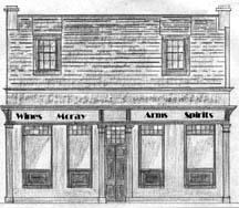 216x188 moray arms - Pub Drawing