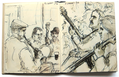 454x294 Walter's Doolin Pub Drawings - Pub Drawing