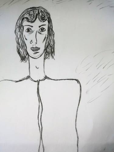 375x499 Puberty Ii Drawing - Puberty Drawing