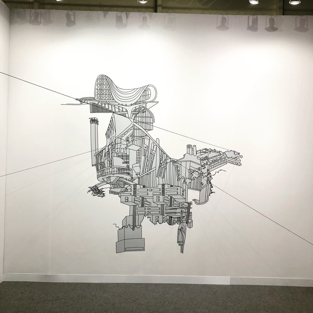 1000x1000 Wall Drawings Kim Schoenstadt - Public Drawing