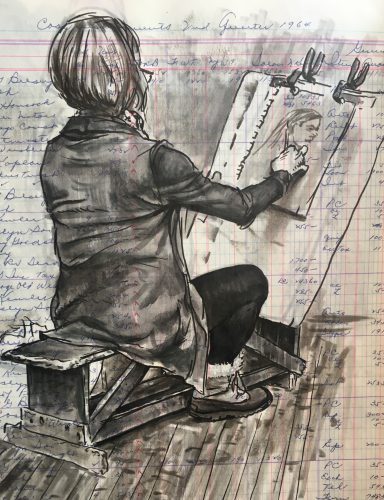 384x500 Life Drawing Buttnekkiddoodles - Public Drawing