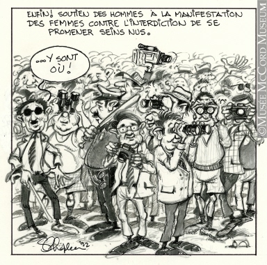 384x380 Finally! Men Support Women In Demonstrating Against - Public Drawing