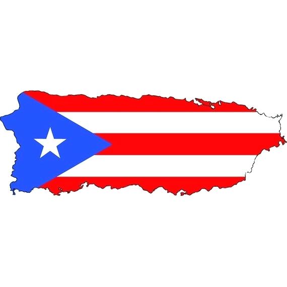 Easy Puerto Rico Flag Drawing