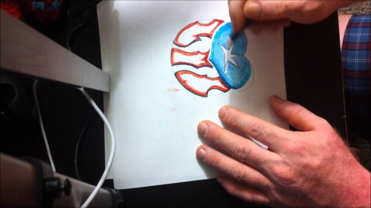 1280x720 How To Draw Puertorican Flag For Tattoo Idea Easy - Puerto Rican Flag Drawing