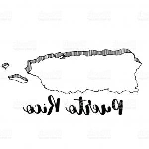 300x300 stock illustration isolated puerto rico map lazttweet - Puerto Rico Map Drawing