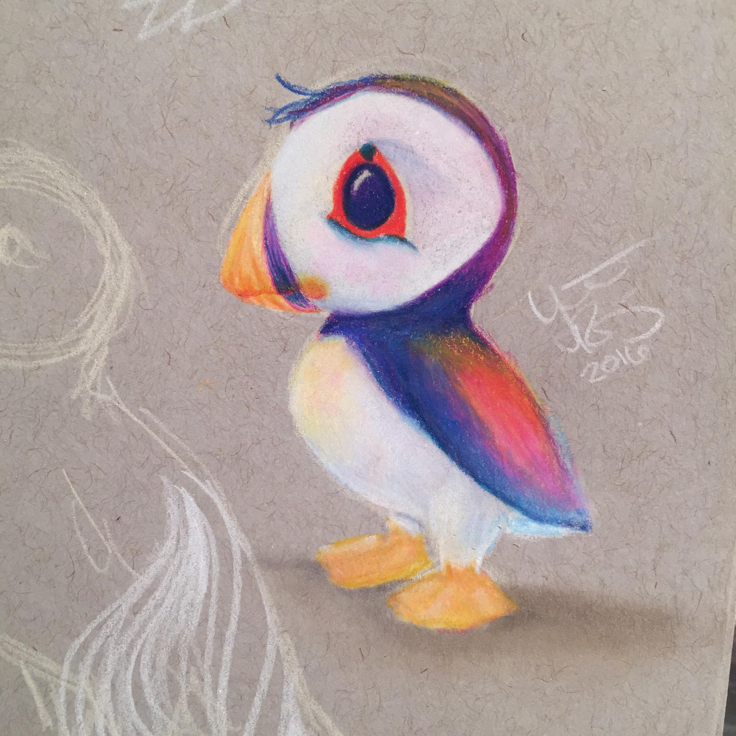 Puffin Drawing at Explore collection of Puffin Drawing