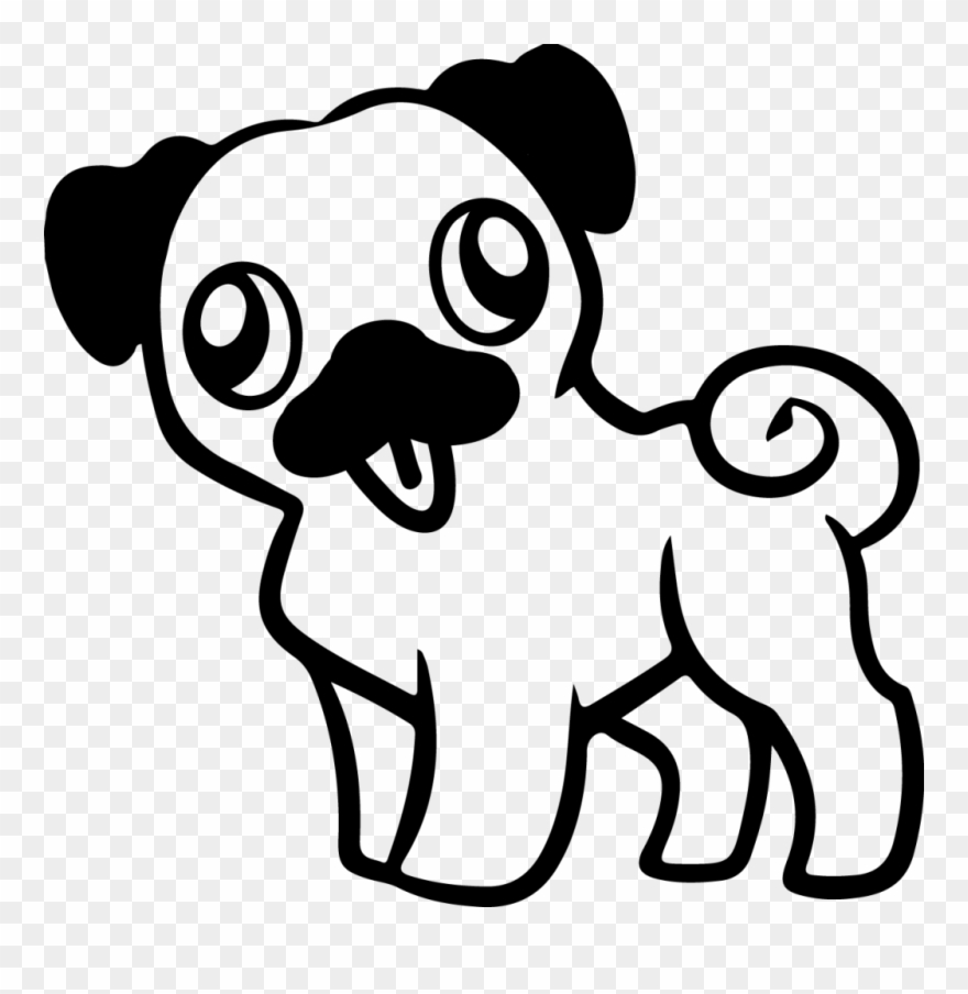 880x904 pug memes - Pug Cartoon Drawing