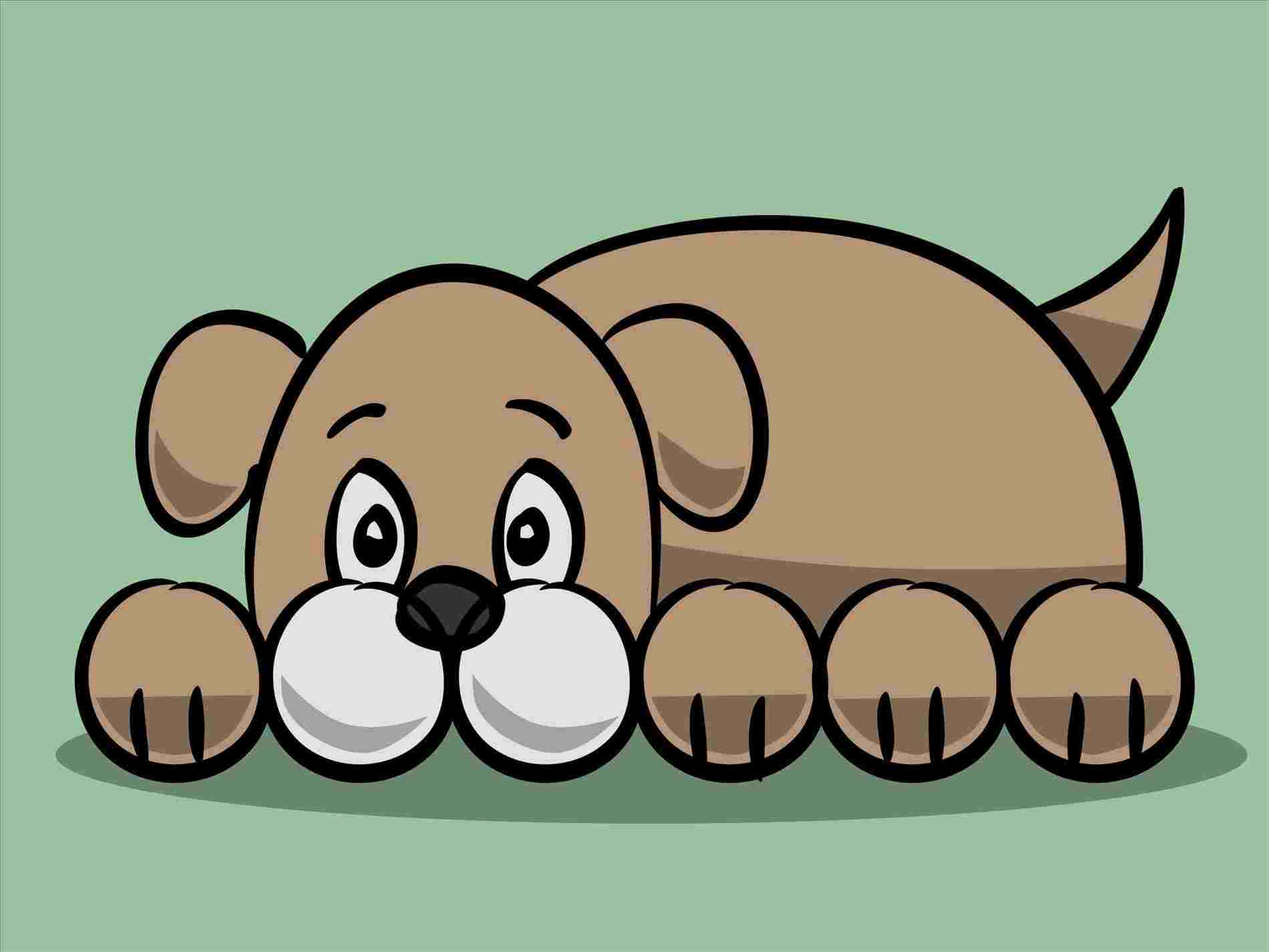 1900x1425 Dog Cartoon Tutorial Youtuberhyoutubecom Husky Simple Drawing Best - Pug Drawing Simple