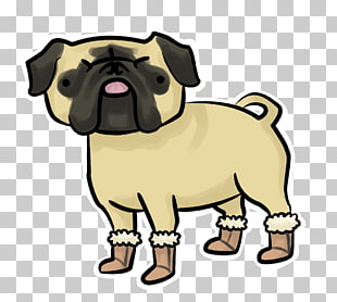 310x278 pug puppy cartoon drawing pug png clipart free cliparts uihere - Pug Puppy Drawing