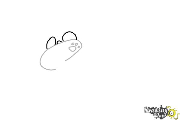 600x400 how to draw a cute panda dabbing - Pull Drawing
