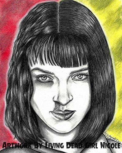 399x500 Portrait Drawing Art Printketchup - Pulp Fiction Drawing