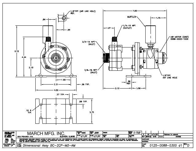 638x493 dimensional drawing pump for free download - Pump Drawing