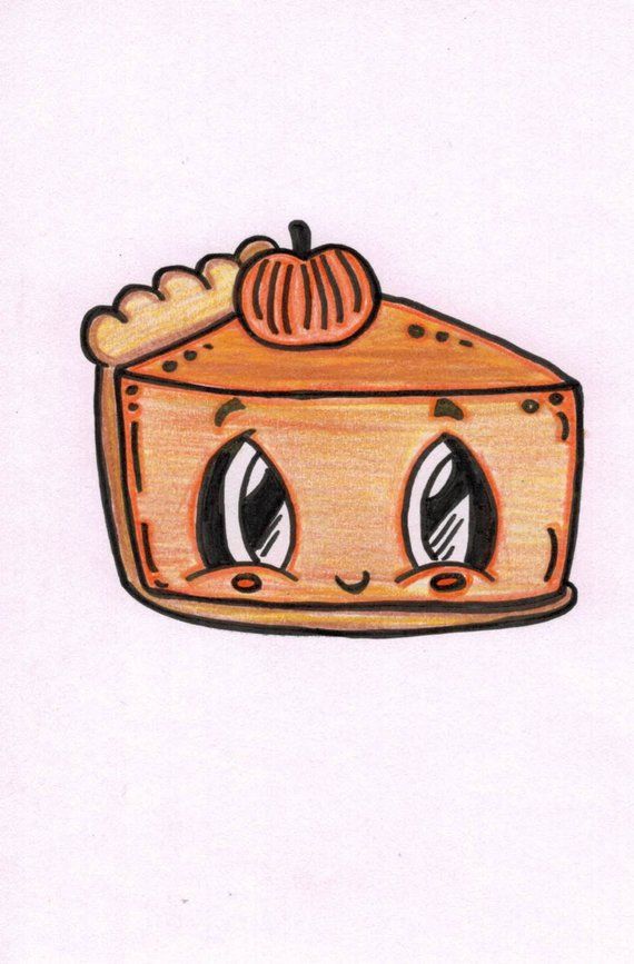 570x867 pumpkin pie cartoon art cartoon drawings, pumpkin drawing - Pumpkin Cartoon Drawing