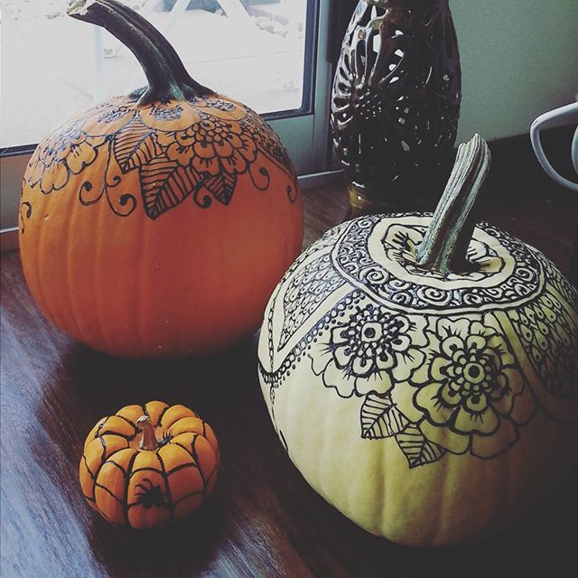 640x640 ways to decorate pumpkins without carving - Pumpkin Designs Drawing